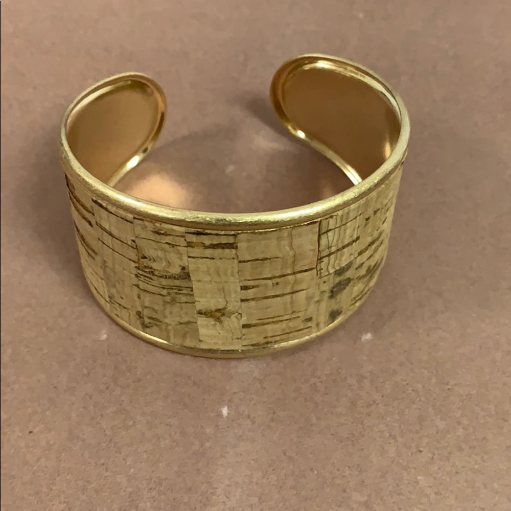 Gold Cork Bracelet